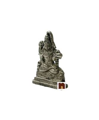 Lord Shiva Idol In Panchdhatu - (6 cm) (1 Pc) 2