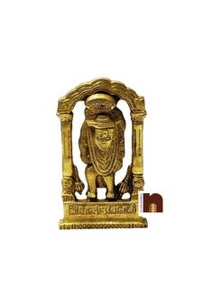 Shri Mehandipur Balaji Idol In Brass (10 cm) (1 Pc)