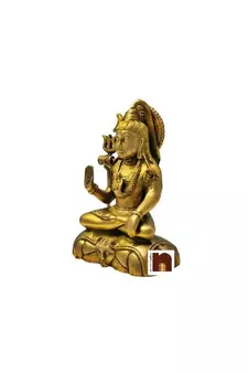Lord Shiva Idol In Brass (20 Cms) (1 Pc)