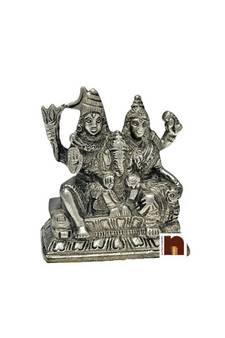 Shiv Parivar Idol In Panchdhatu (8 Cms) (1 Pc)