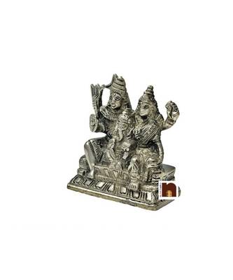 Shiv Parivar Idol In Panchdhatu (8 Cms) (1 Pc) 2