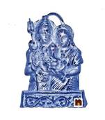 Shiv Parivar In White Metal (32 Cms) (1 Pc)