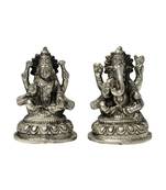  Ganesh Ji Idol In Panchdhatu (9 Cms) (1 Pair)