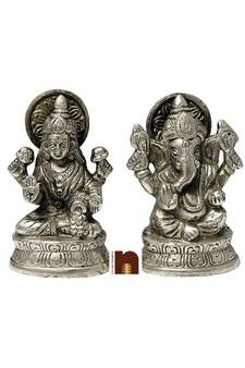  Shri Ganesh Ji Idol In Panchdhatu (9 Cms)
