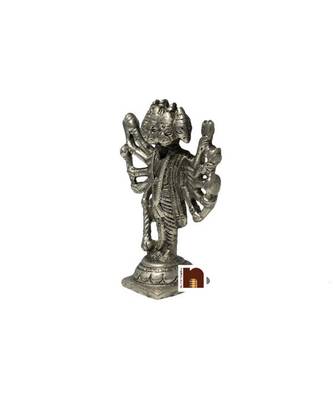 Panchmukhi Hanuman Ji Idol In Panchdhatu (9 Cm) (1 Pc) 2