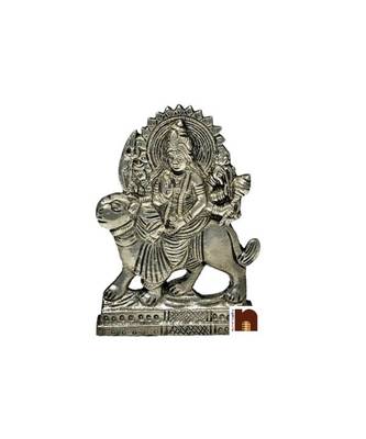 Goddess Durga Idol In Panchdhatu (10 Cms) (1 Pc) 1