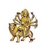 Goddess Durga Idol In Brass (20 Cms) (1 Pc)