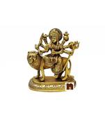 Goddess Durga Idol In Brass (18 cm) (1 Pc)