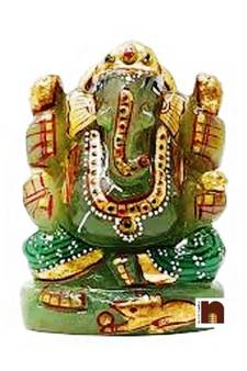 Lord Ganesha/Ganpati In Margaj Stone (120-130 Gms) (1 Pc)
