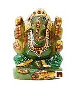 Lord Ganesha/Ganpati In Margaj Stone (120-130 Gms) (1 Pc)