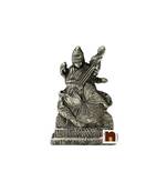 Goddess Saraswati Idol In Panchdhatu (7 Cm) (1 Pc)