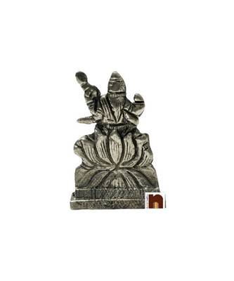 Goddess Saraswati Idol In Panchdhatu (7 Cm) (1 Pc) 2