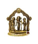 Shri Ram Darbar Idol In Brass (19 Cms) (1 Pc)
