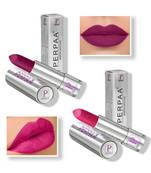 Lipstick  Long Enrich with Vitamin E   Non Drying  Creamy Matte Bullet Lipstick (Pack of 2  Magenta  Pink)