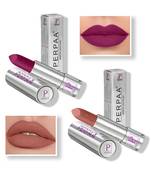 Lipstick  Long Enrich with Vitamin E   Non Drying  Creamy Matte Bullet Lipstick (Pack of 2  Magenta  Nude)