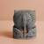 Exploring India Handicraft Soapstone Elephant Family Statue Showpiece(4.5 Inches, Set of 1)  