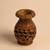 Exploring India Handicraft Wooden Flower Vase/Flower Pot For Office/Bedroom/Living Room/Interior Decor (Set of 1)