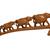Wooden Elephant Family | 100% Natural Wood Carving Elephant Branch (1.5 Inches Brown