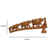 Wooden Elephant Family | 100% Natural Wood Carving Elephant Branch (1.5 Inches Brown