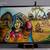 Handmade Traditional Rajasthani Village Theme 3D Painting | Village/Tribal Texture Painting  Framed Painting