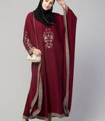 MRC Women latest design Embroidered abaya kaftan