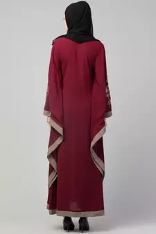 MRC Women latest design Embroidered abaya kaftan