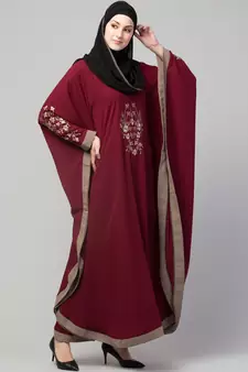 MRC Women latest design Embroidered abaya kaftan
