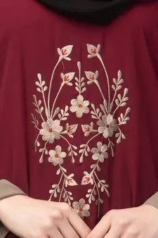MRC Women latest design Embroidered abaya kaftan