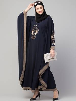 MRC Women  latest stylish women girl style wear embroidered abaya kaftan 3