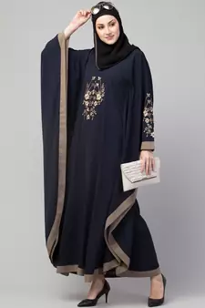MRC Women  latest stylish women girl style wear embroidered abaya kaftan