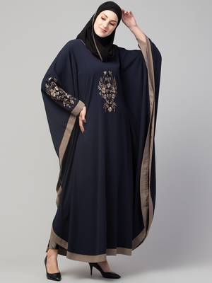 MRC Women  latest stylish women girl style wear embroidered abaya kaftan 4