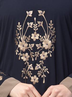 MRC Women  latest stylish women girl style wear embroidered abaya kaftan 5