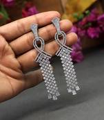 Silver danglers-drops