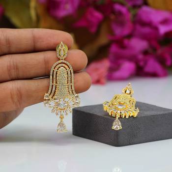 Gold danglers-drops 1