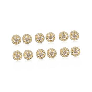 Gold studs 1