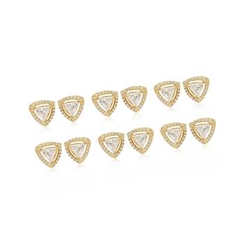 Gold studs 1