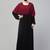 Dual Color Abaya With Designer Sleeves.