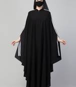 Beautiful Plain Color Irani Kaftan With Double Stripes