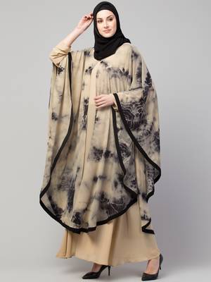 MRC Women latest style printed abaya kaftan 3