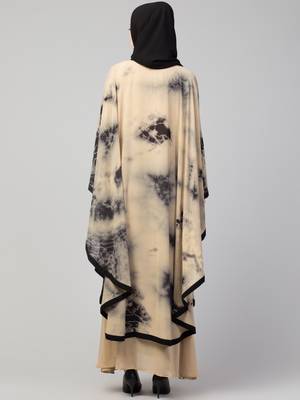 MRC Women latest style printed abaya kaftan 4