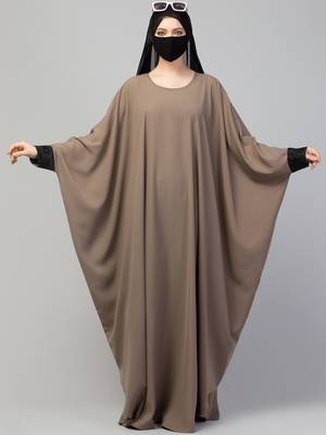 Free Size Kaftan Abaya With Lacework. 2