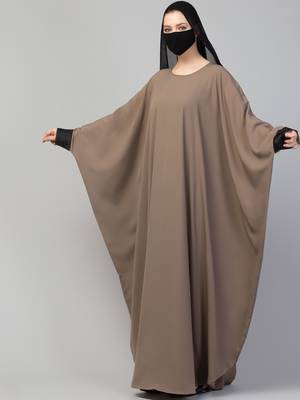 Free Size Kaftan Abaya With Lacework. 3