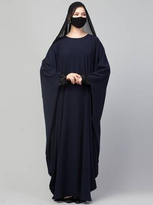 Free Size Kaftan Abaya With Lacework. 1