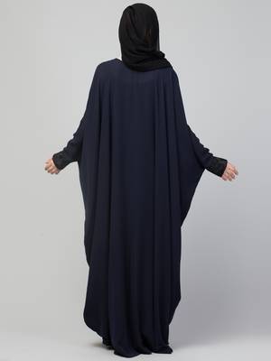Free Size Kaftan Abaya With Lacework. 5