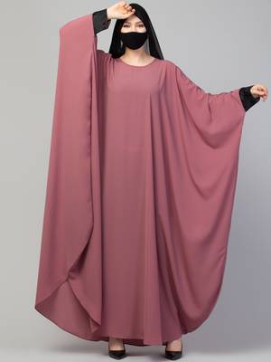 Free Size Kaftan Abaya With Lacework. 2