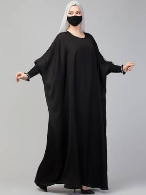 Free Size kaftan with long elasticated sleeves. 2