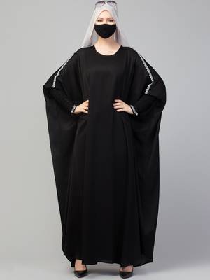 Free Size kaftan with long elasticated sleeves. 4