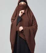 Ready To Wear Instant Hijab With Attached Mouthpiece