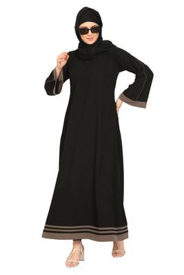 MRC Women's A-line style abaya burqa 1