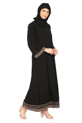MRC Women's A-line style abaya burqa 4
